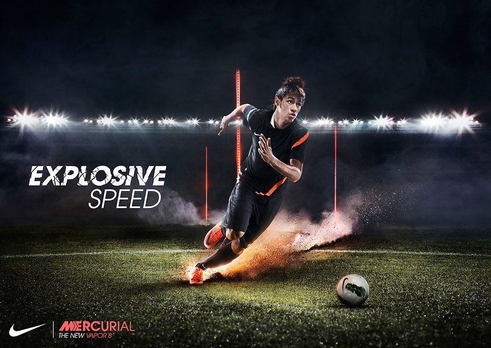 Nike Print Ad - Neymar