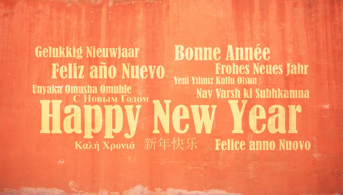 How To Say Happy New Year in 45 Different Languages - Parade ...