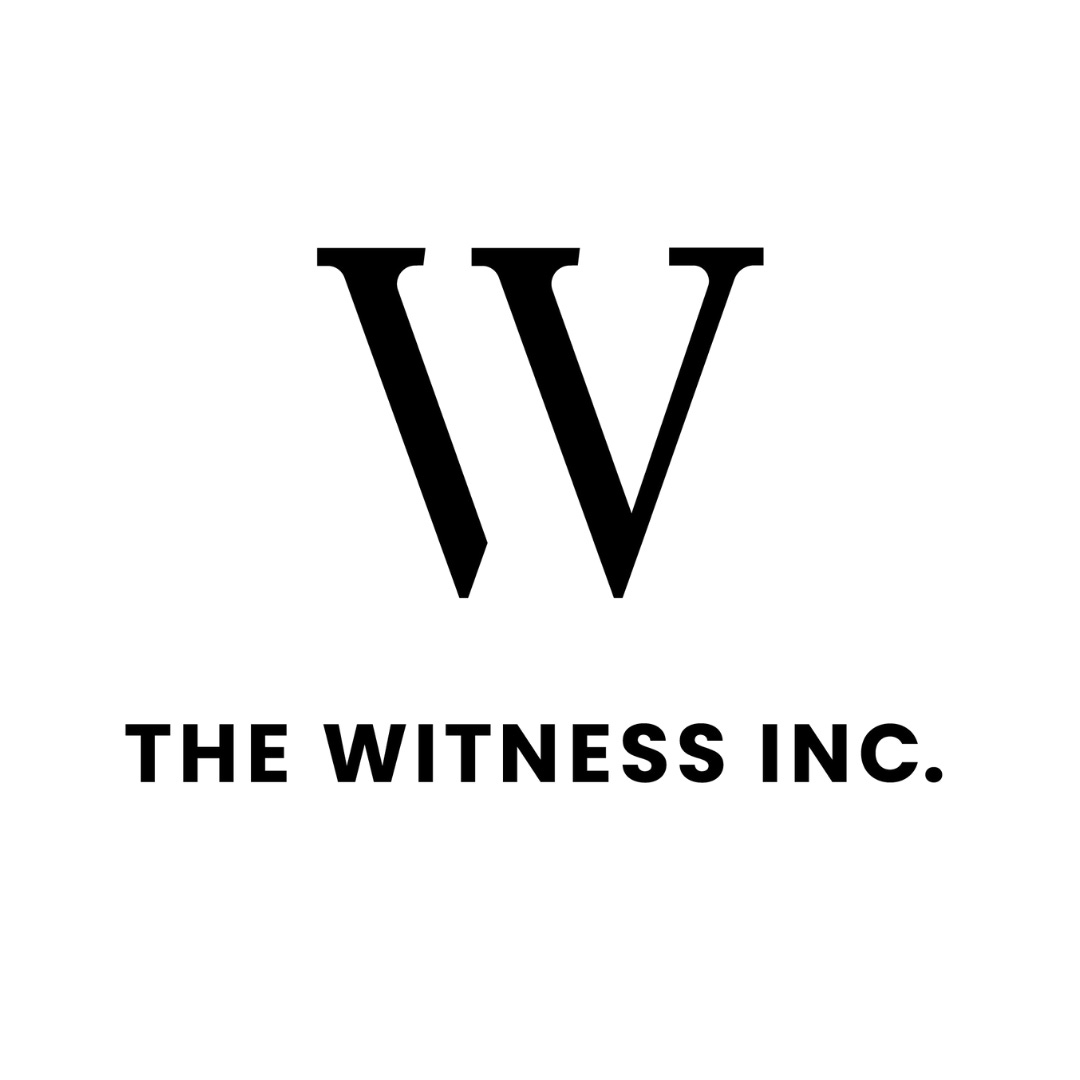 The Witness Inc Logo with Large letter W in center