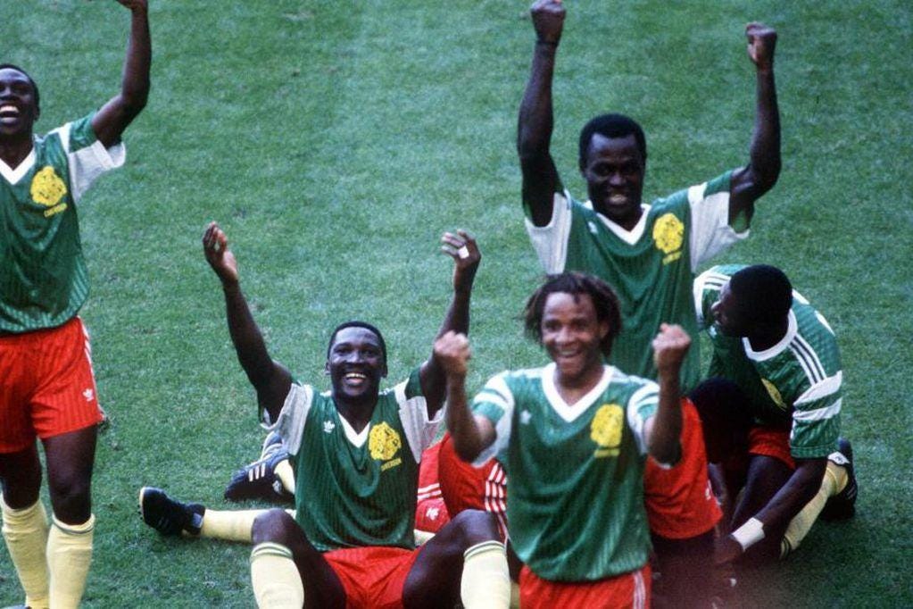 Camerún brilló en Italia 1990 y ¡30 años después les cumplen una promesa! |  Fútbol | La Voz del Interior
