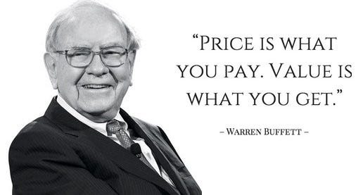 Warren Buffett defines value investment
