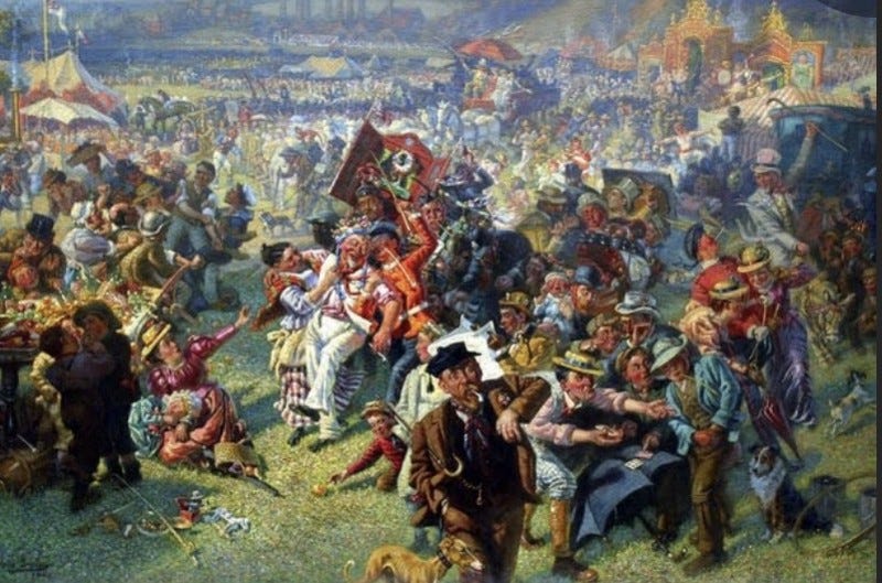 The Blaydon Races by William Irving