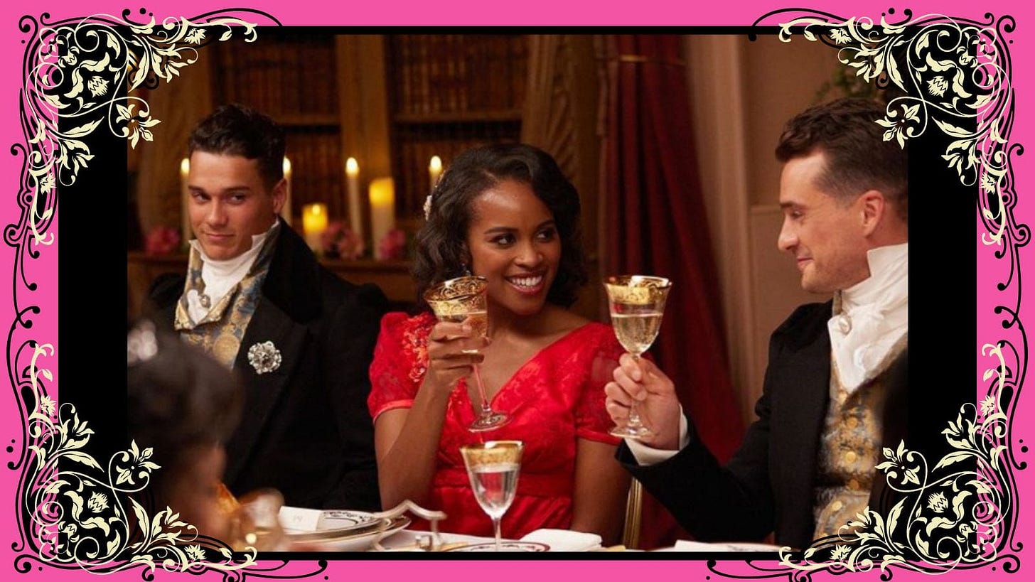 Nicole Remy and Mr. Bochicchio toast each with wine, while Mr. Nazaire looks on.