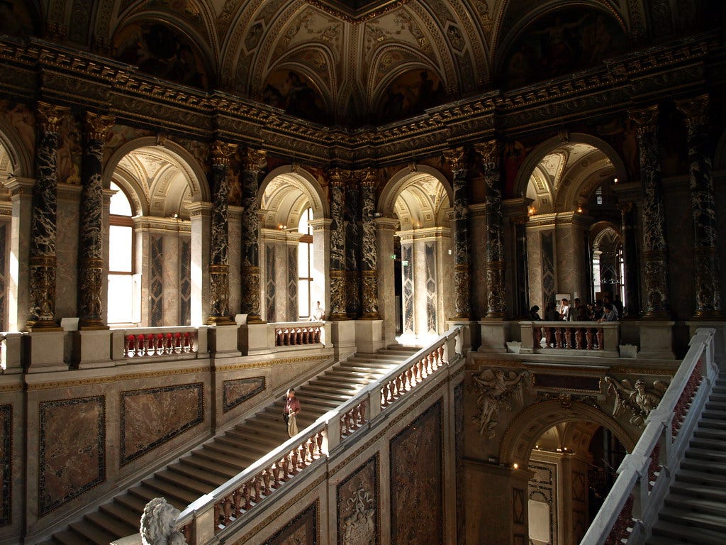 Vienna museum interior