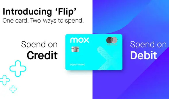 Mox virtual bank ‘all-in-one’ numberless debit and credit card