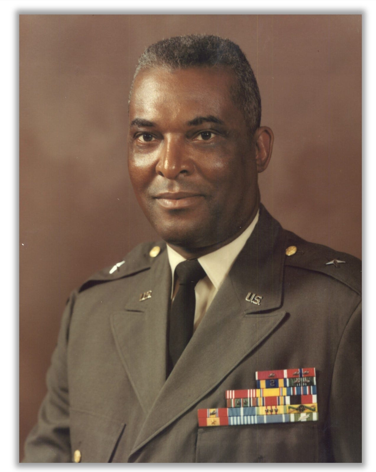 Brigadier General Roscoe Cartwright, in uniform