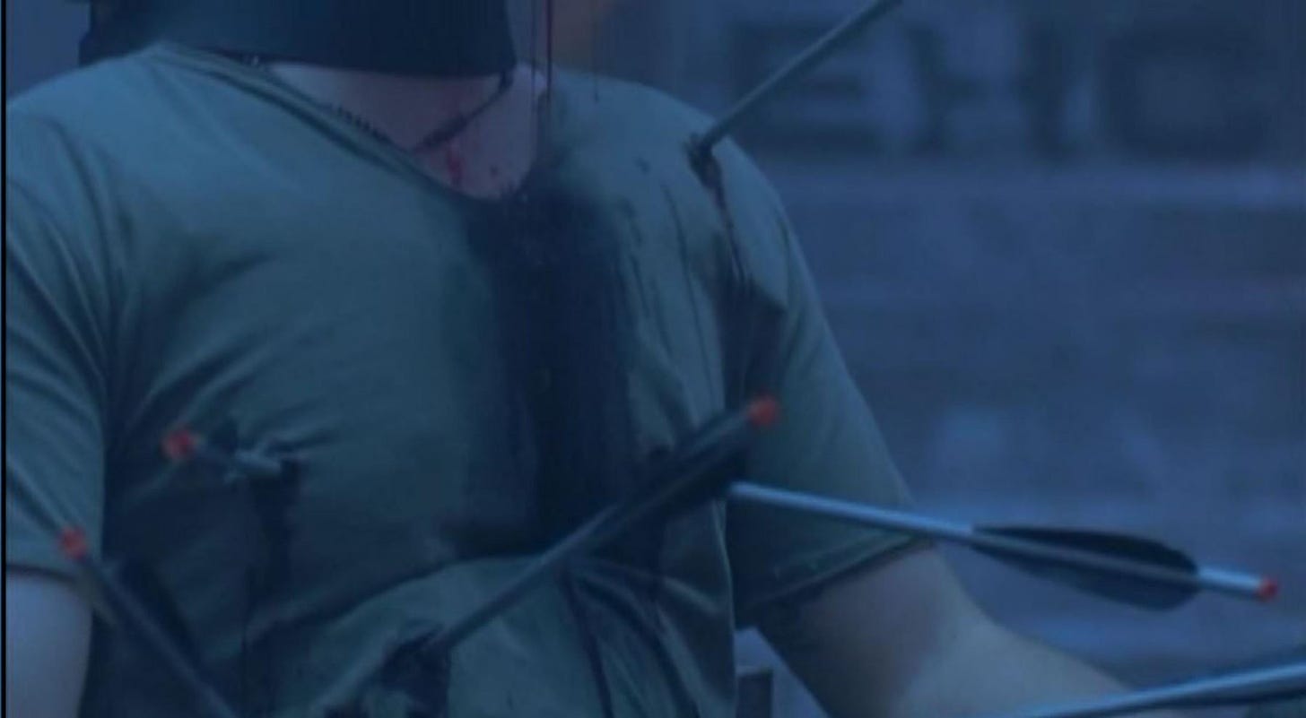 Hostel: Part III (2011) - Screen Used Arrow FX Set-Up - Justin's Death