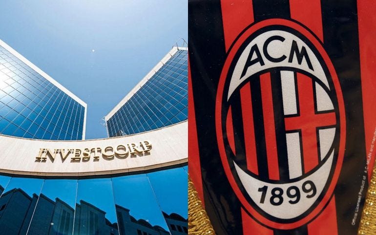 GdS: Investcorp's plan for Milan is long-term as €100bn target is declared