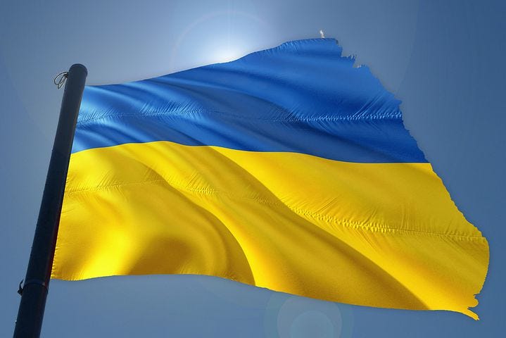 Banner, Ukraine, Flag, War, Politics