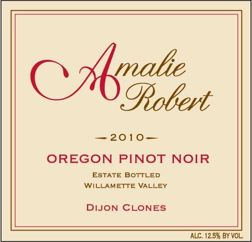 Amalie Robert Dijon Clones Pinot Noir.