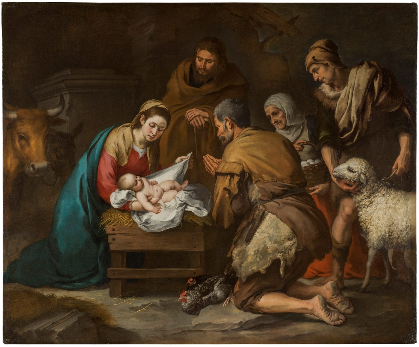 Adoración de los pastores - Colección - Museo Nacional del Prado