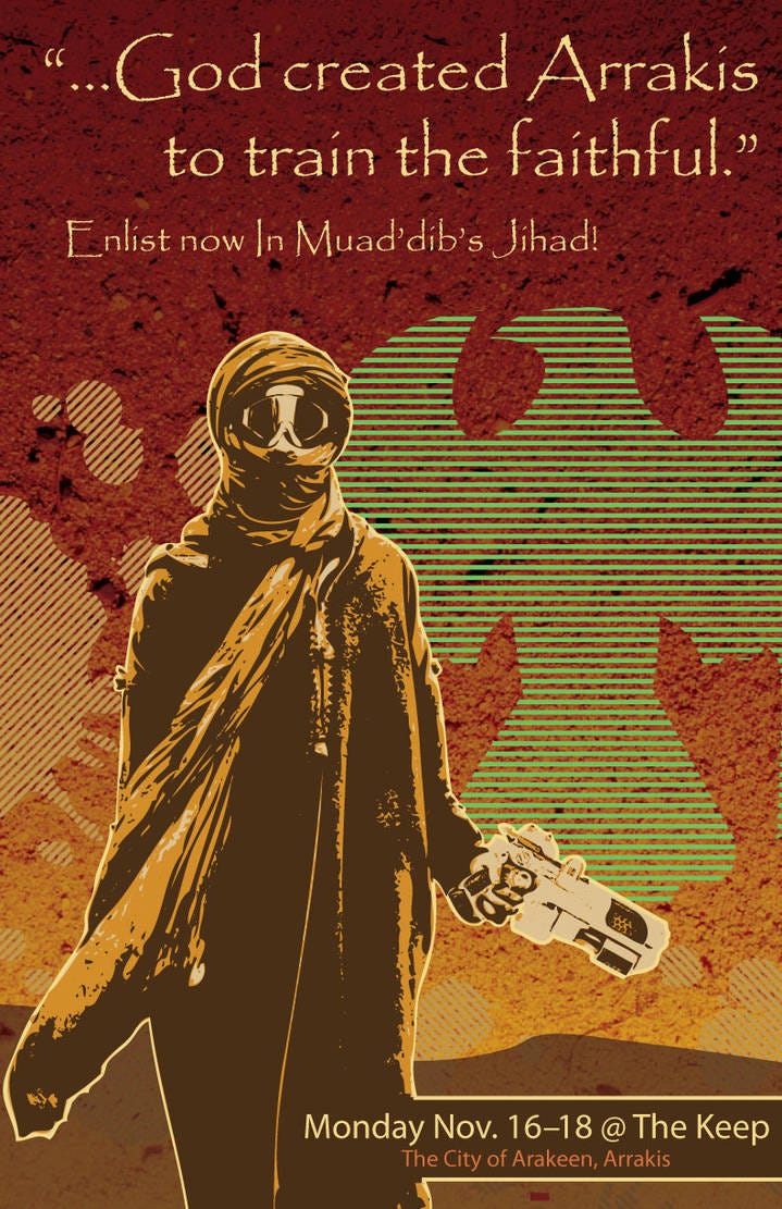 Dune, Muad'dib Jihad Poster