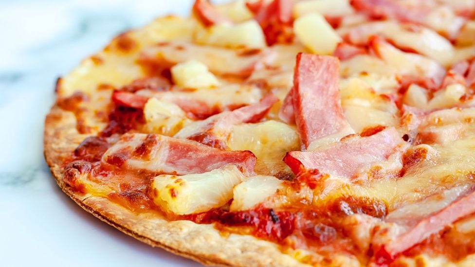 Ham and pineapple pizza (Credit: Iamnoonmai/Getty images)
