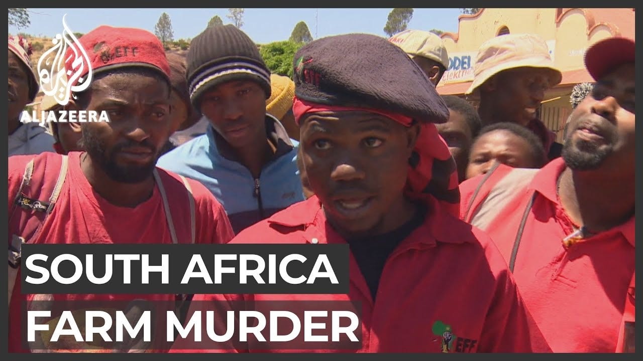 Killing of White Farmer Becomes a Flash Point in South Africa