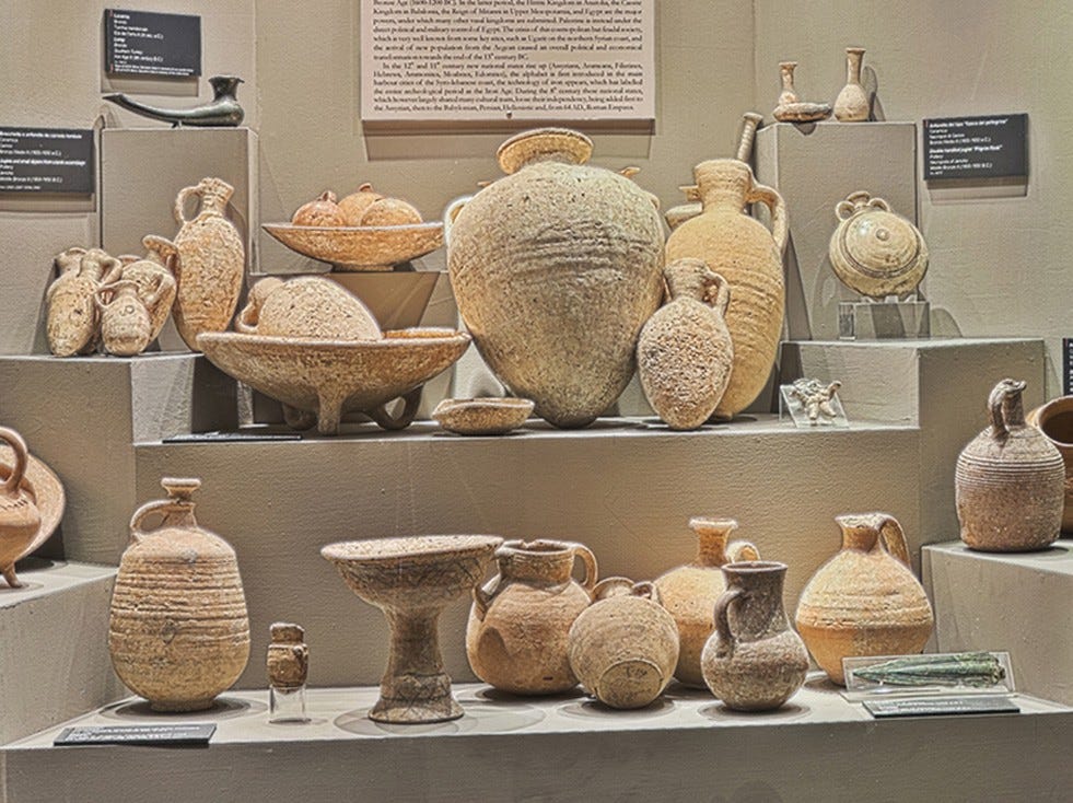 Pottery from the necropolis of Jericho
