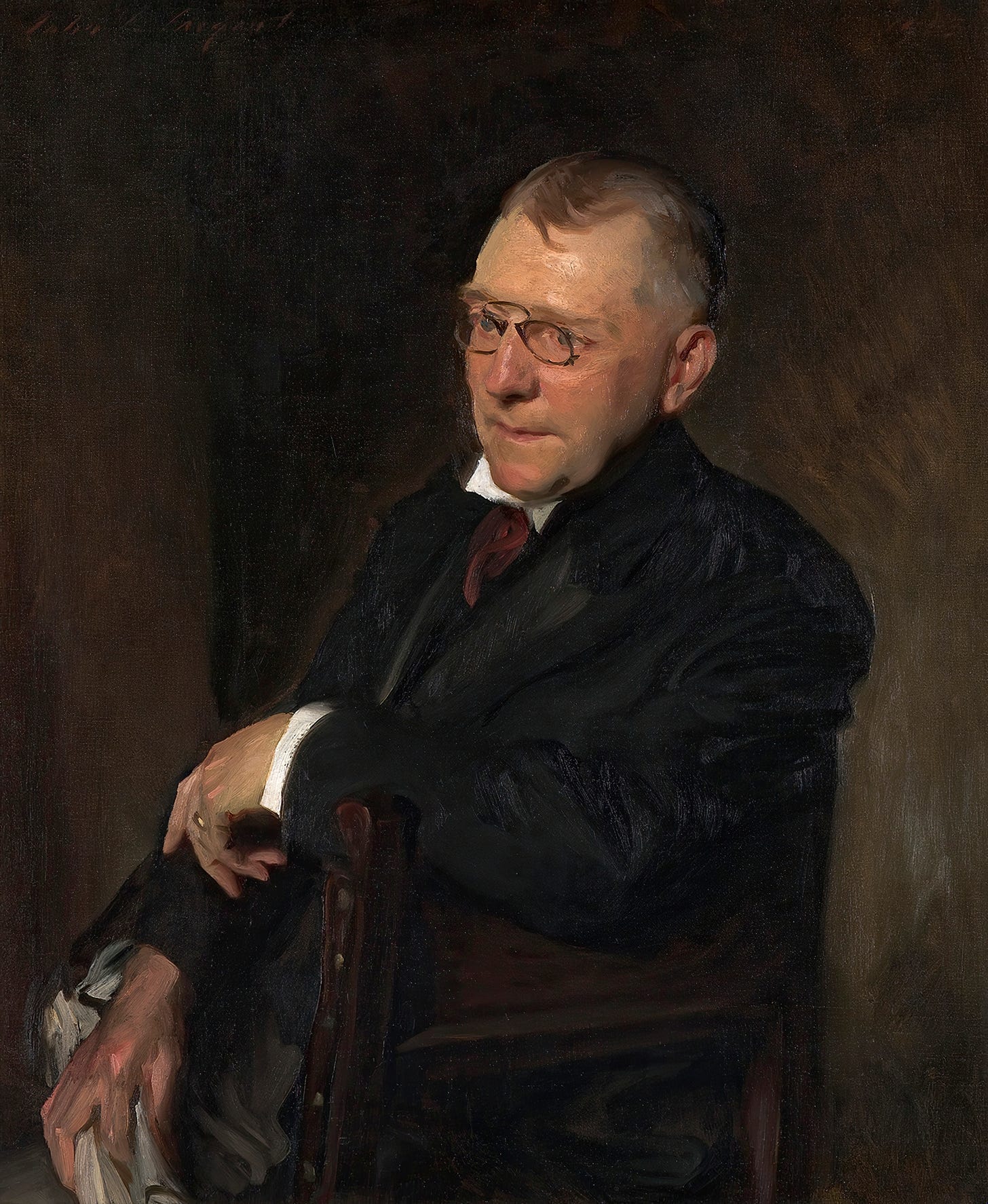 Portrait of James Whitcomb Riley (1903)