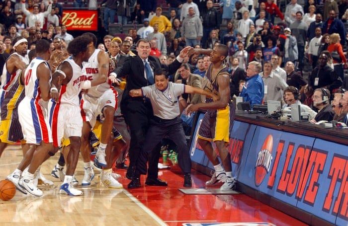 Malice at the Palace: how a new doc re-examines the epochal NBA brawl | NBA  | The Guardian