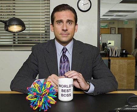 The Office World's Best Boss White Mug | NBC Store
