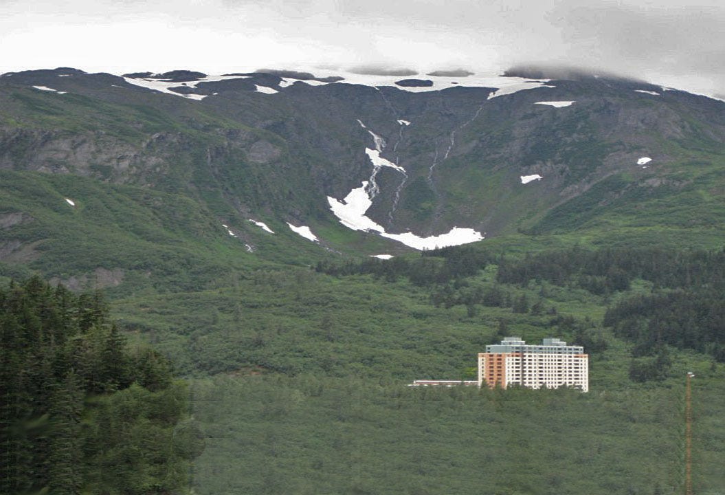 Begich Towers: An Alaskan Town in a Tower | Sometimes Interesting