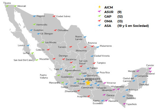 Cuántos-aeropuertos hay-en-México-2022 - Grupo Milenio