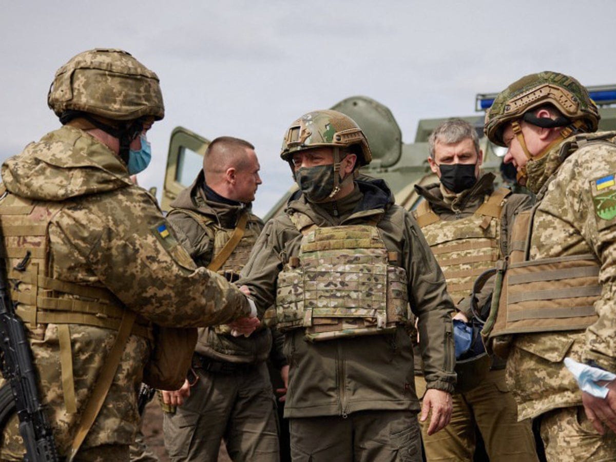 Kremlin defends Russian military buildup on Ukraine border | Russia | The  Guardian