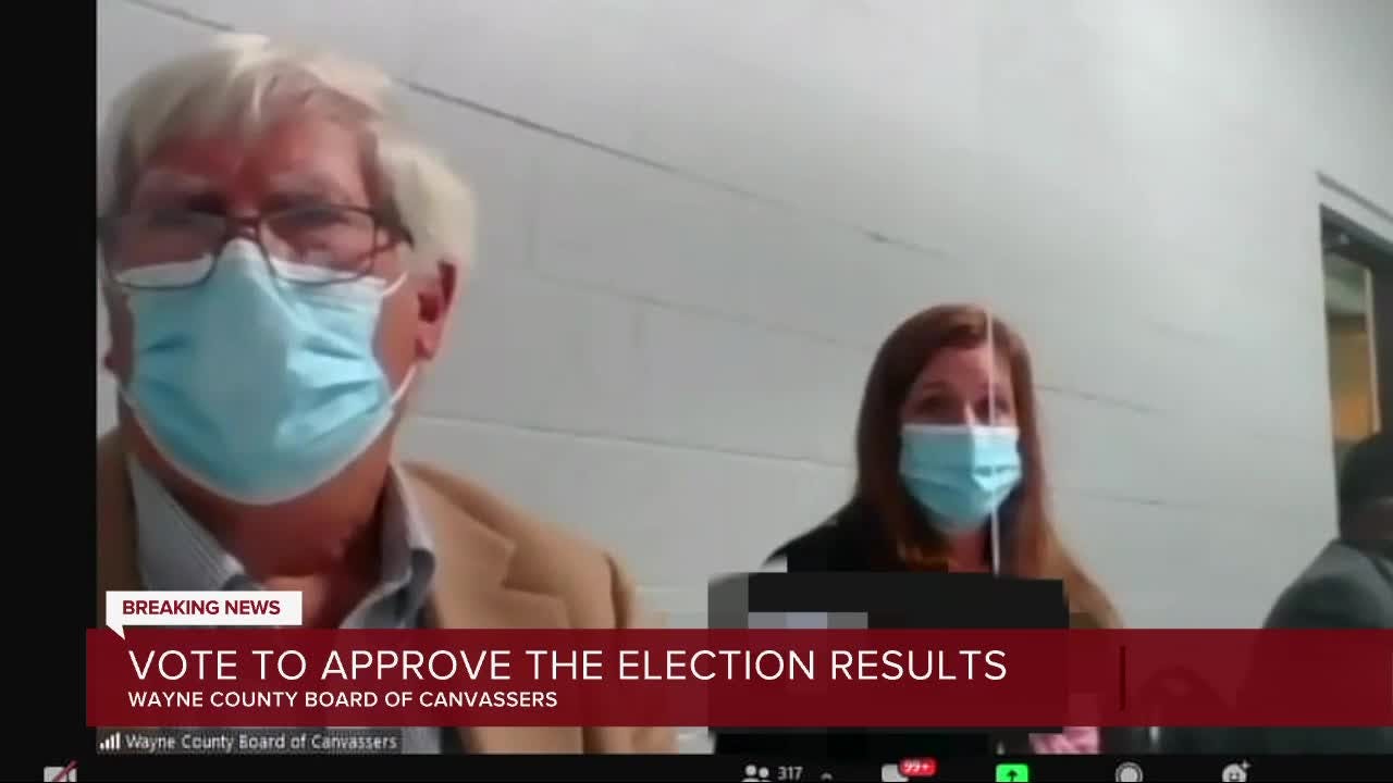 Wayne County Board of Canvassers changes course, unanimously votes to  certify election results