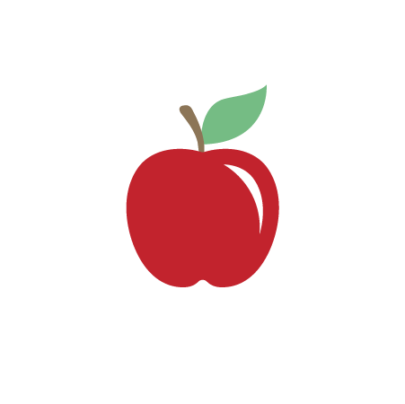 Icon image of an apple