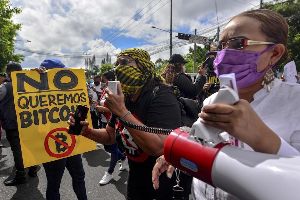Bitcoin becomes legal tender in El Salvador amid suspicion ...