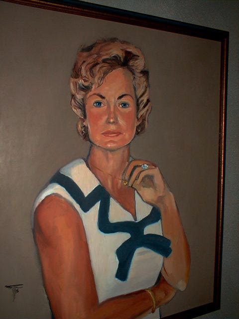Newberry, Portrait of my Mom, 1976