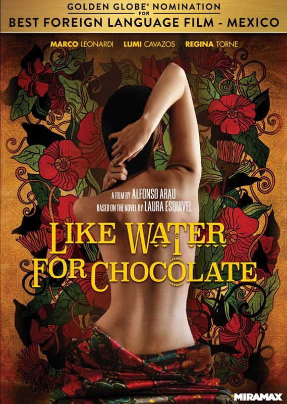 Zoom in on Front Standard. Like Water for Chocolate [DVD] [1993].