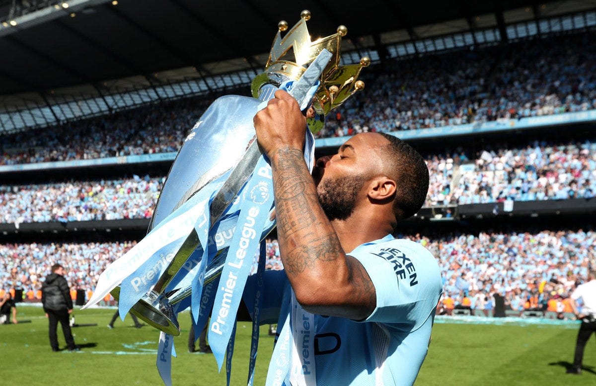 Scouted Football on Twitter: "Raheem Sterling in the Premier League: • 200  games • 53 goals • 36 assists • 1 title Champion. https://t.co/Kxzjou73KJ"  / Twitter