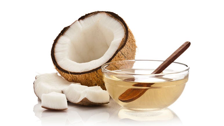 coconut oil saturated fats