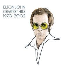 Pcohette de disque, homme, viage, lunettes, Elton John, Angleterre