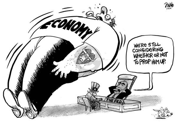 Dwane Powell&#39;s Editorial Cartoons - Federal Reserve Bank Comics And Cartoons  | The Cartoonist Group