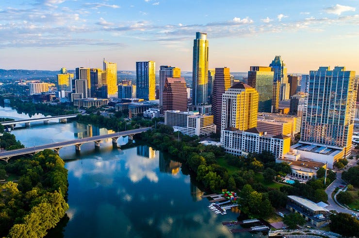 Austin texas skyline 2019 billboard 1548