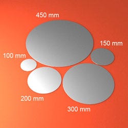 silicon wafer sizes