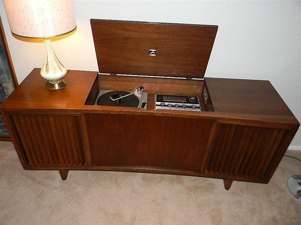 Image result for 1970s record player cabinet