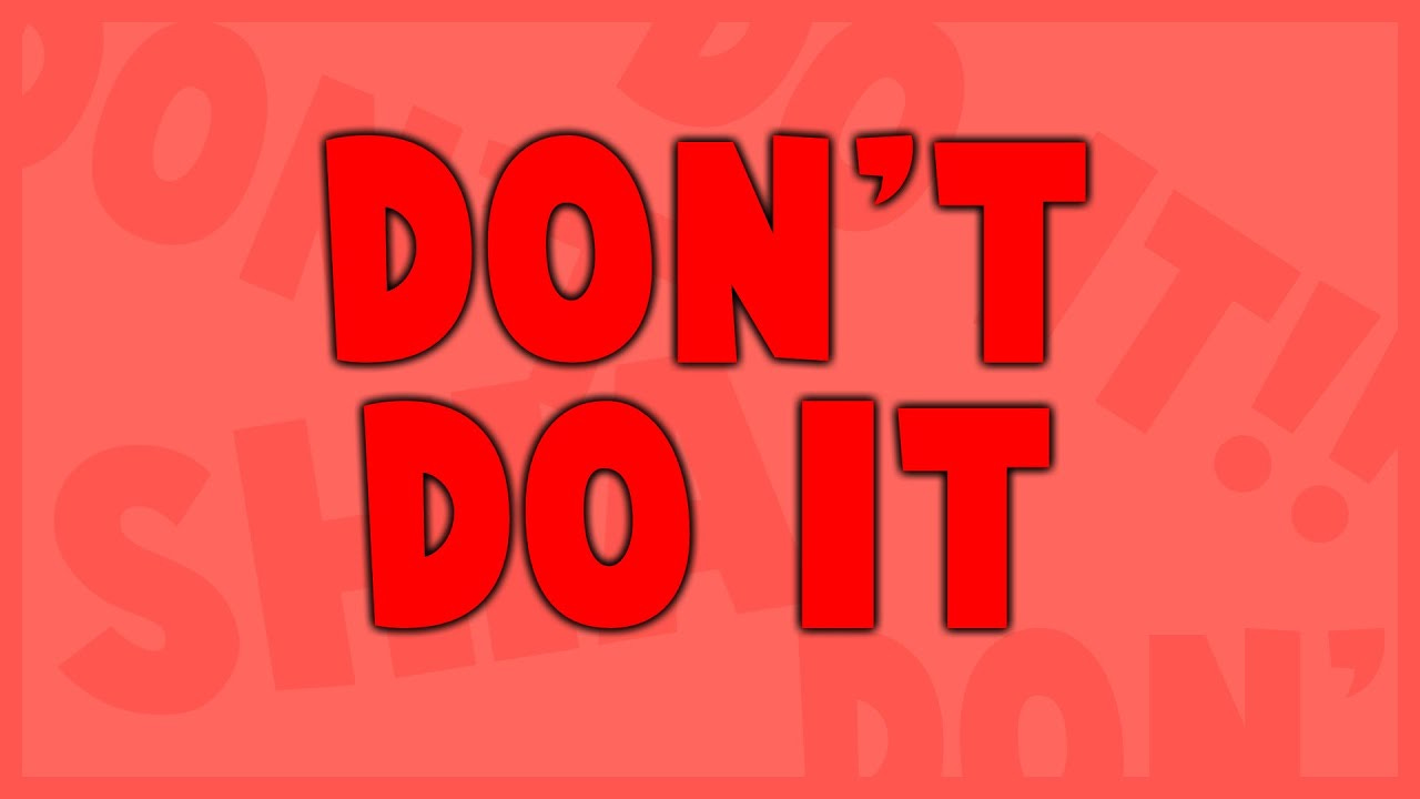 DON'T DO IT- A Non-motivational Speech by Shia Labeouf ...