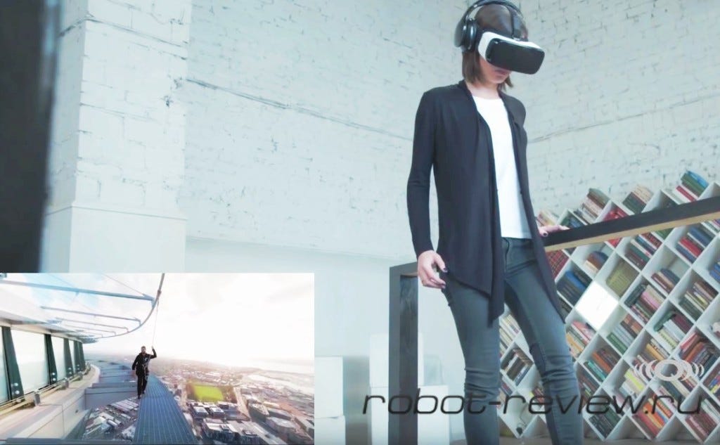 Samsung научился лечить страх высоты с помощью Gear VR