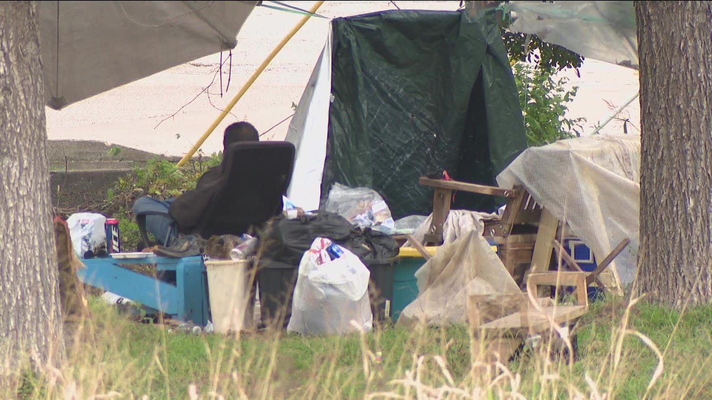 South Austin neighbors say homeless encampment brings hazardous conditions  | kvue.com