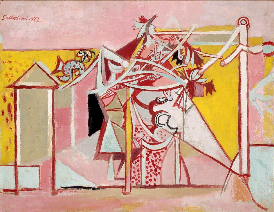 Pink Vine Pergola by Graham Sutherland, 1947