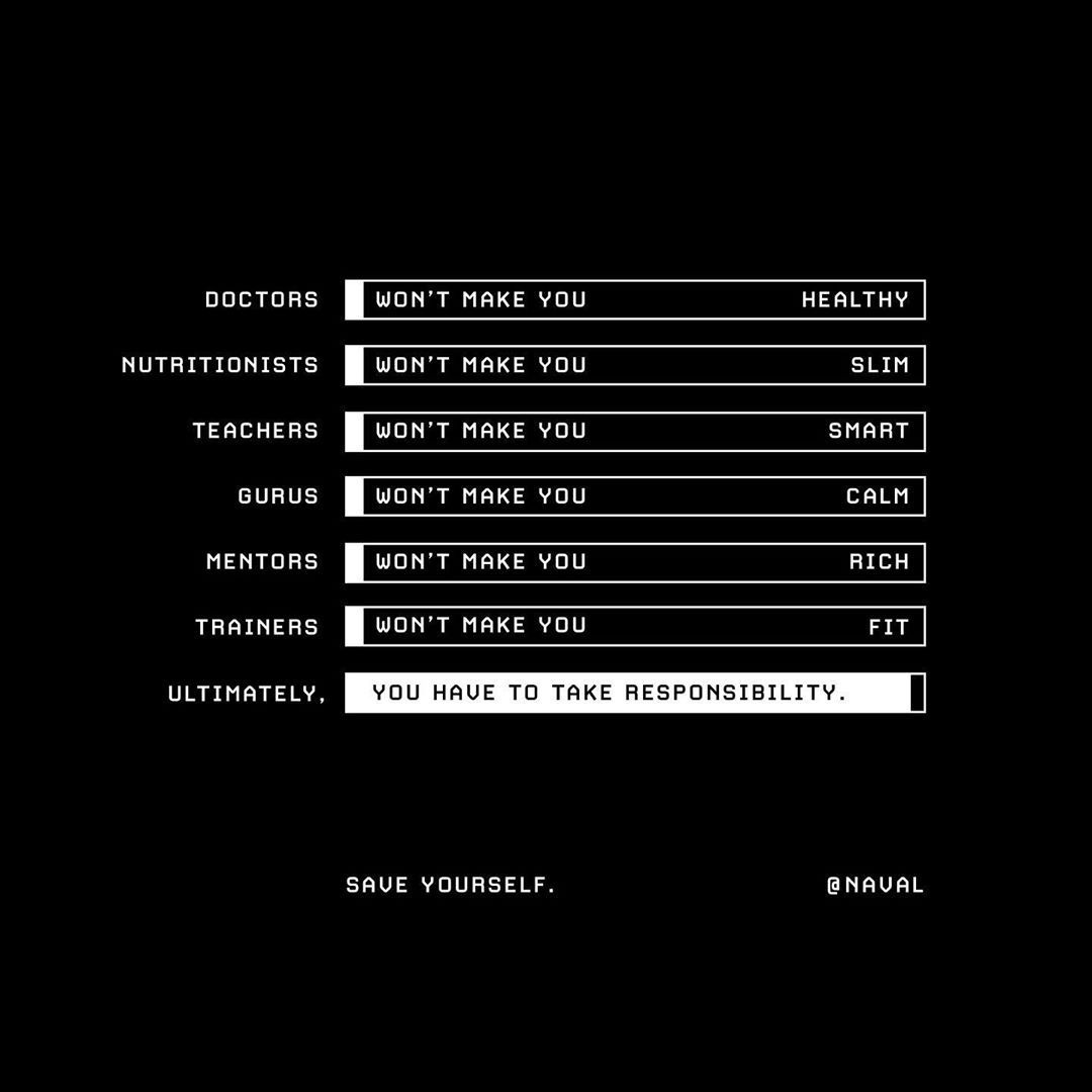 Visualize Value on Instagram: “@naval” | Inspirational quotes, Words of  wisdom, Motivation success