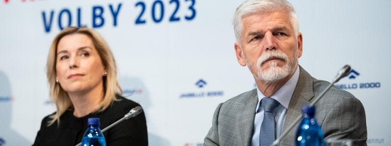 Danuše Nerudová a Petr Pavel