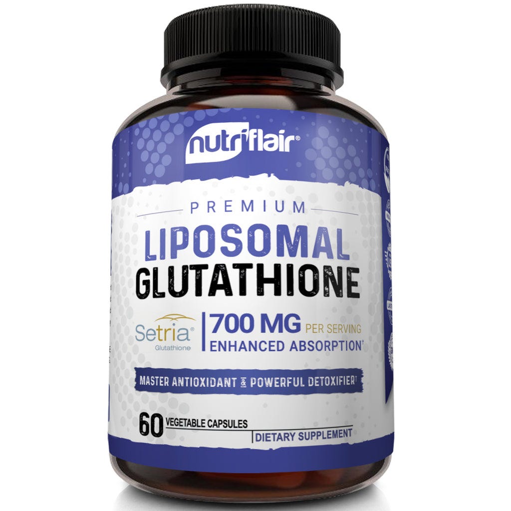 Liposomal Glutathione Setria® 700mg - 60 capsules | NutriFlair