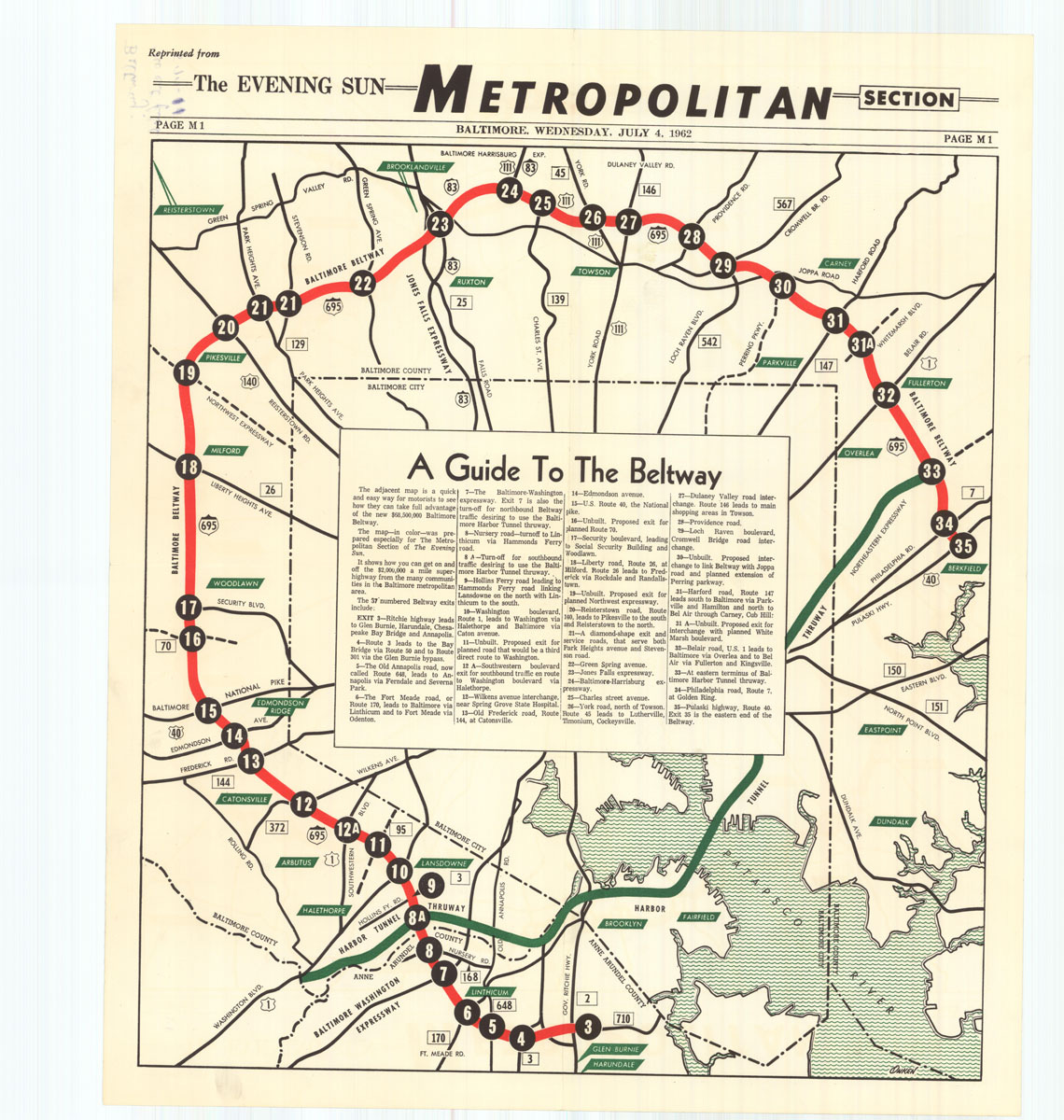 From the Vault: Building the Baltimore Beltway