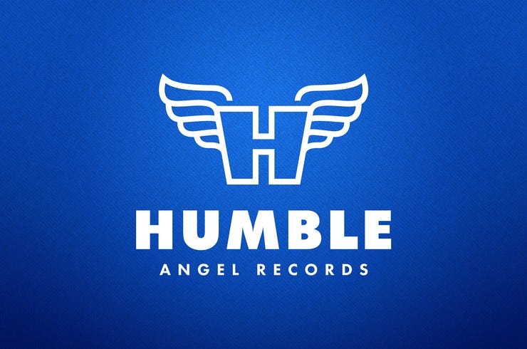 Humble angel records logo 2018 1548