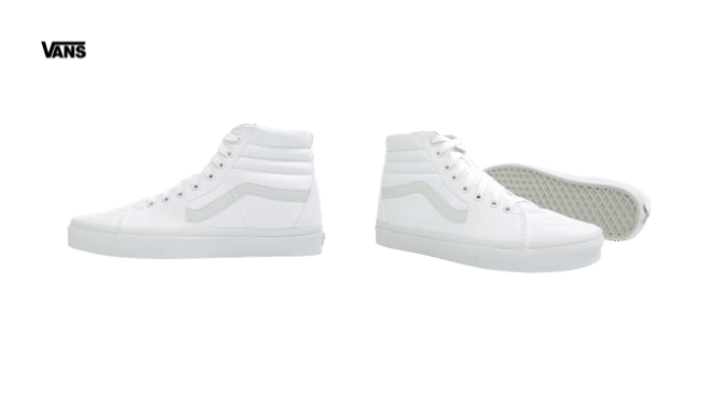 vans mens high top sneakers