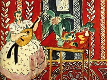 Tallenge - The Lute - "Henri Matisse Paintings Collection" - Small Poster  Paper (12 x 17 inches) : Amazon.in: Home & Kitchen