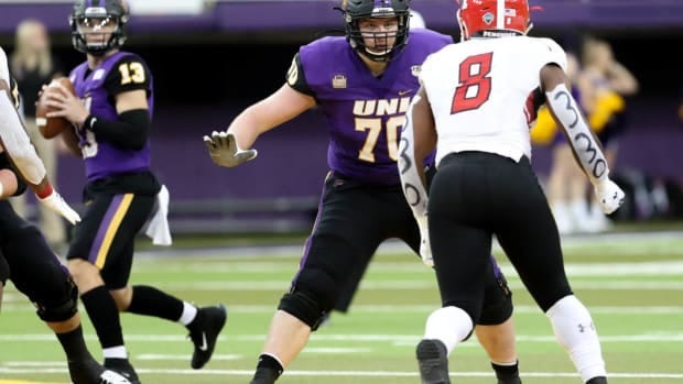 Hot Take Tuesday: Northern Iowa Tackle Trevor Penning is a Top Twenty  Talent - Visit NFL Draft on Sports Illustrated, the latest news coverage,  with rankings for NFL Draft prospects, College Football,