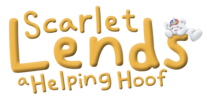 Scarlet Lends a Helping Hoof Title Graphic